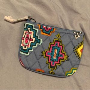 Vera Bradley Coin purse cute Aztec pattern NWT